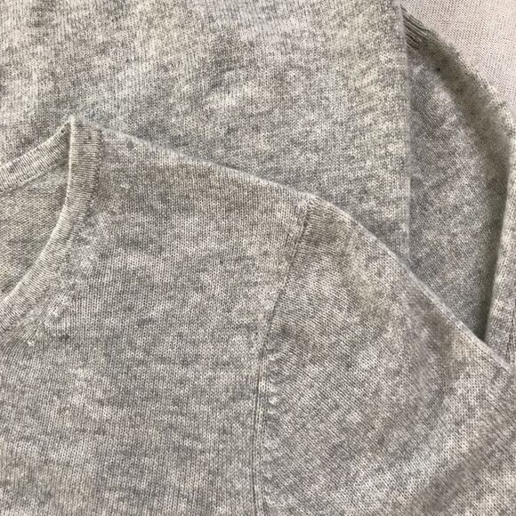 Charter Club Plus NWT 100% Cashmere Sweater Light Gray Luxury - Picture 2 of 9